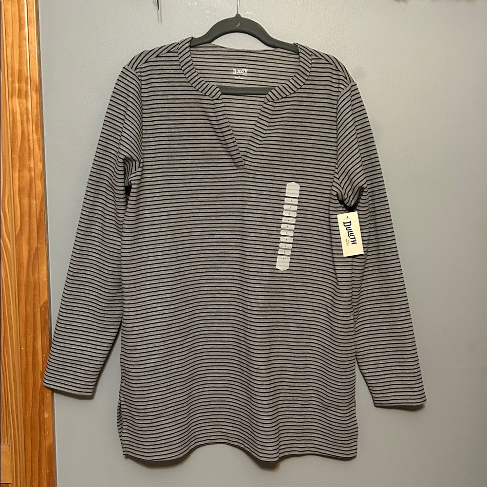 Striped Long Sleeve Top